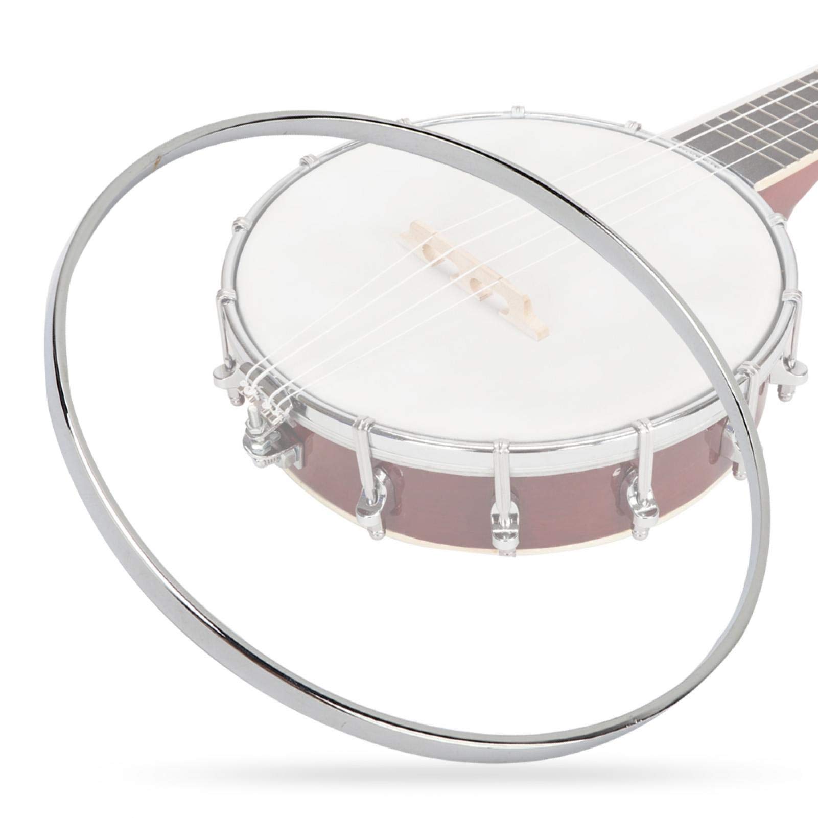 Aro de Piel de Banjo, aro de tensión de Banjo de 8 Pulgadas, luthiers para entusiastas de la música