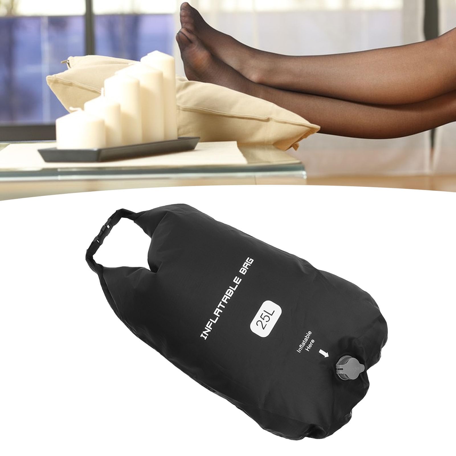 Amazon.co.jp: エアポンプバッグ、スリーピングパッドインフレータブル