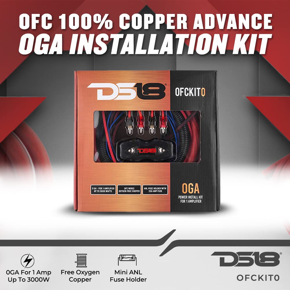 2 Gauge Premium Extra Flexible Black/RED, Amplifier Power/Ground Amp Wire Feet Cable Roll, All Season (15 FEET RED & 15 FEET Black)