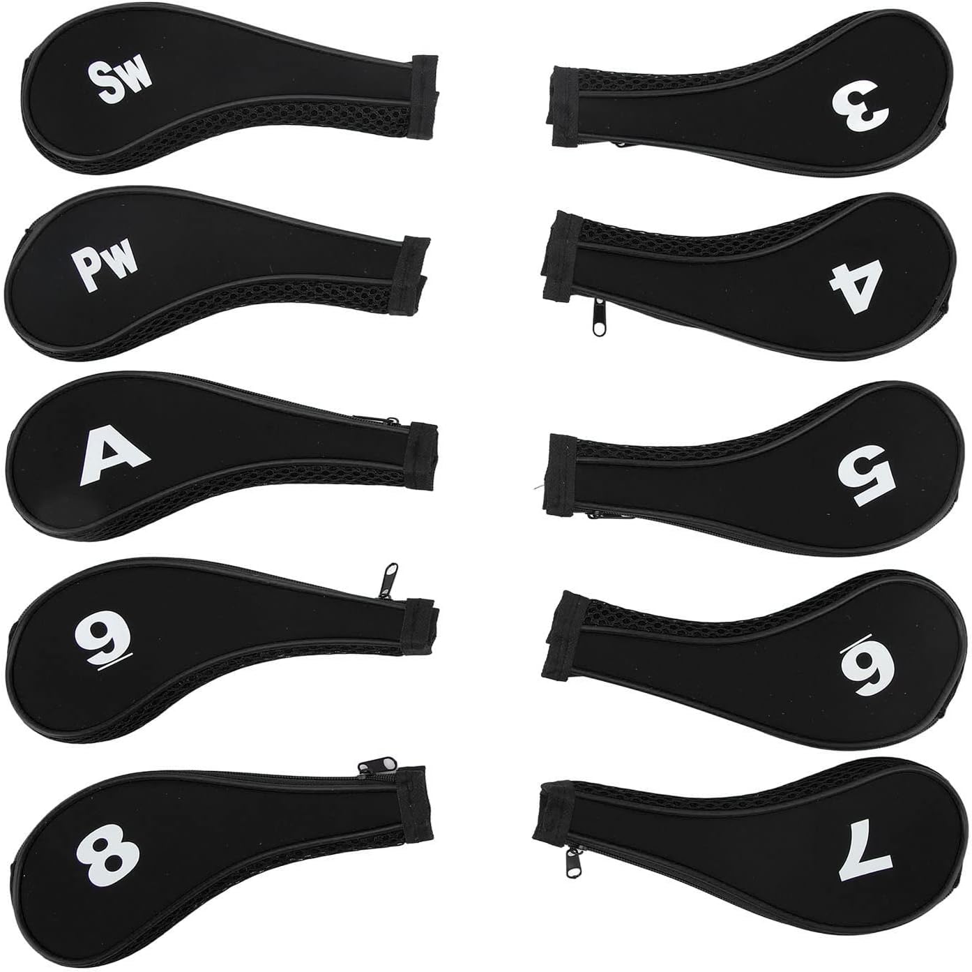 Fauitay Golf Club Head Covers 10Pcs Golf Iron Covers Golf