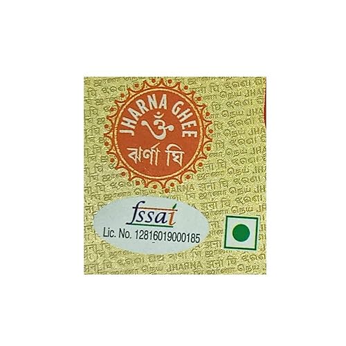 Miniatura 7 de Jharna Pure Ghee 3.53 oz (3.6 onzas) mantequilla clarificada original alimentada con pasto de alta calidad, cultivada con leche de vaca orgánica, no