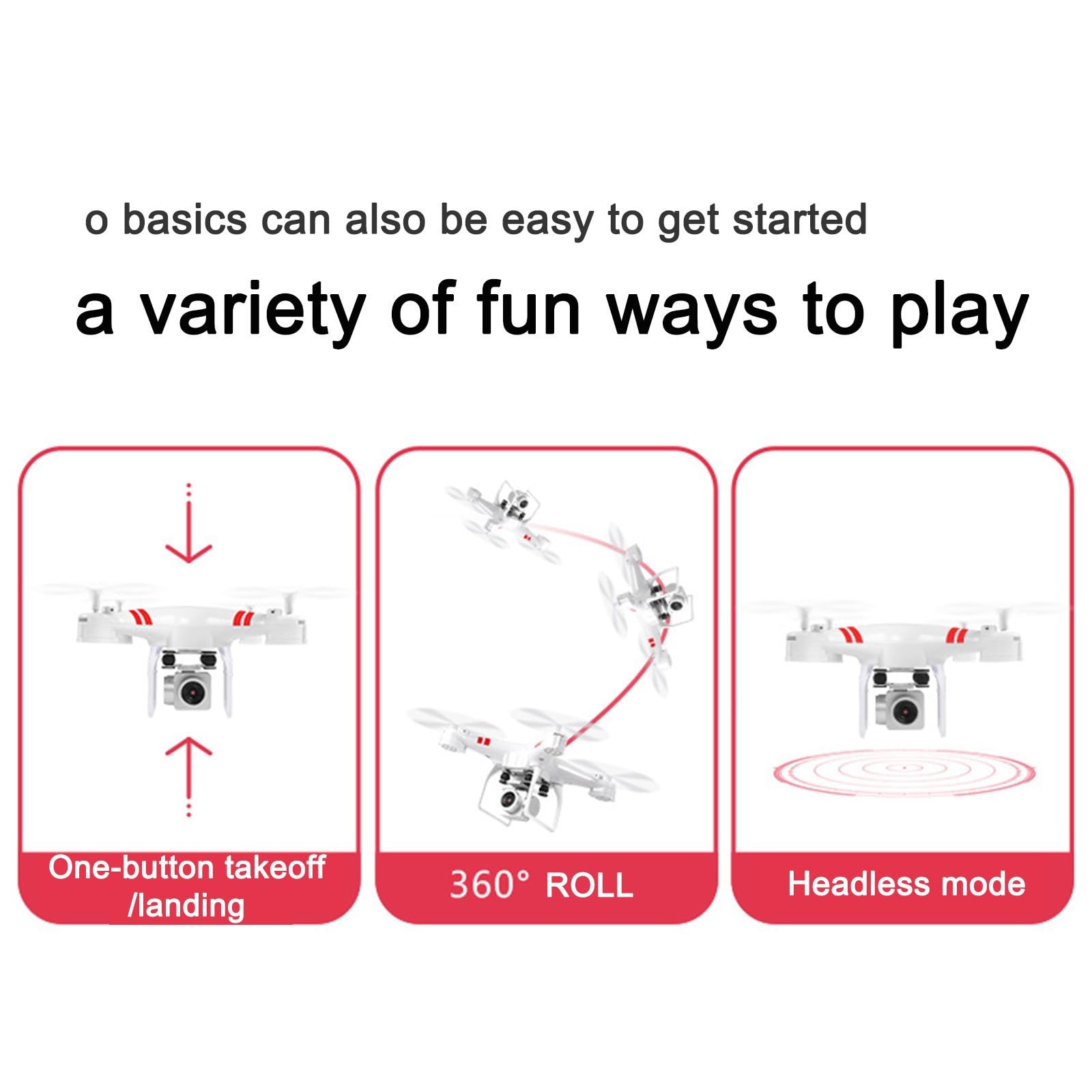 Amazon.com: White Ky101D With 4K Camera Hd Wifi Fpv Rc Drone