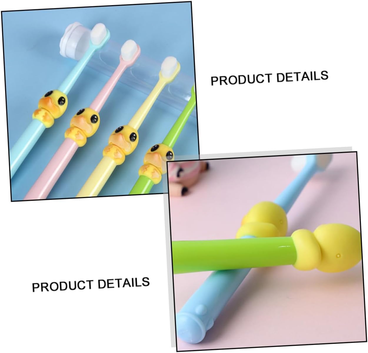 4pcs Soft Bristle Toothbrush Cartoon Design for Ages Durable Safe Material Teeth Cleaning Brushes for Boys for Gentle Oral Care