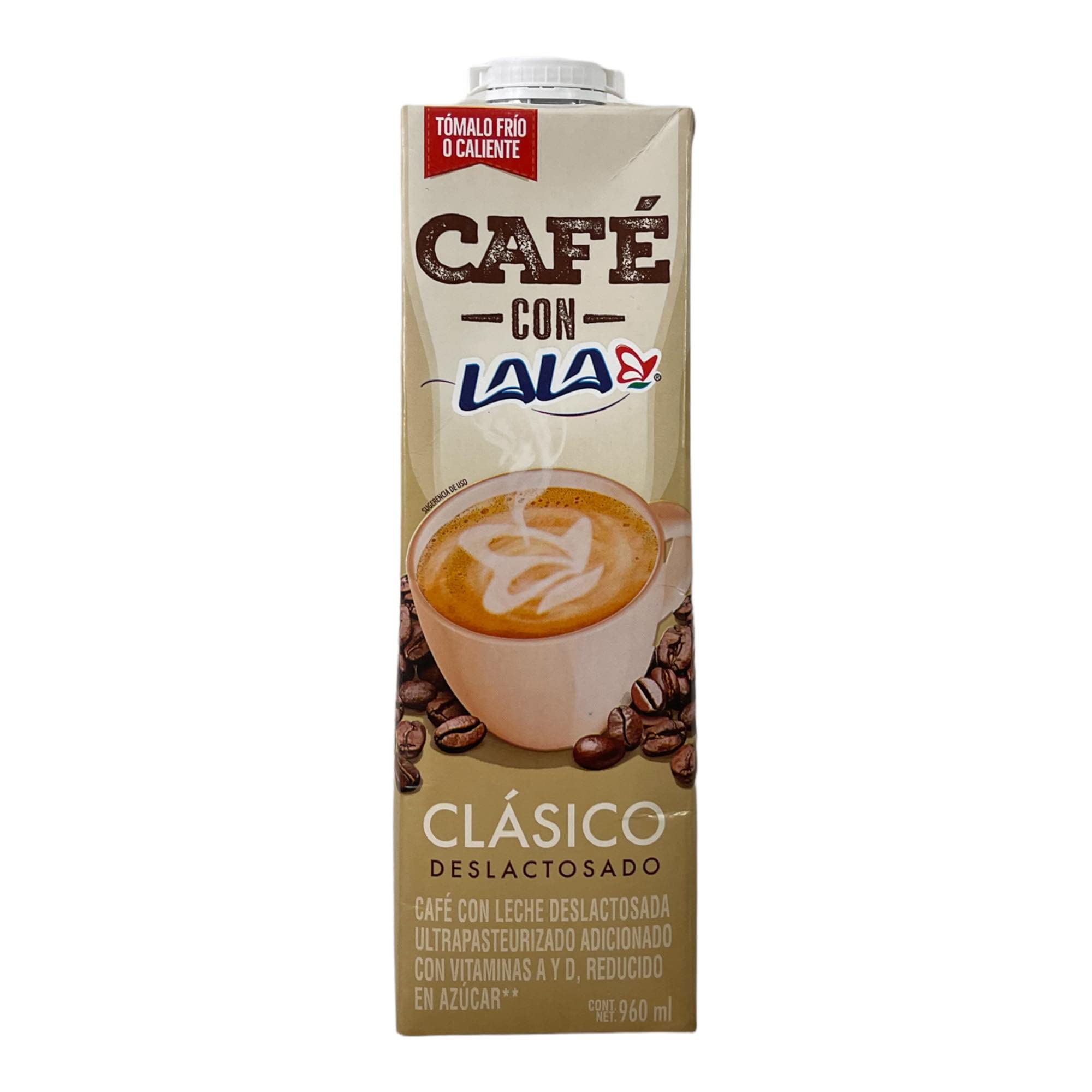 Amazon.com: LALA Cafe Con Lala Clasico Deslactosado 960ml (2PACK