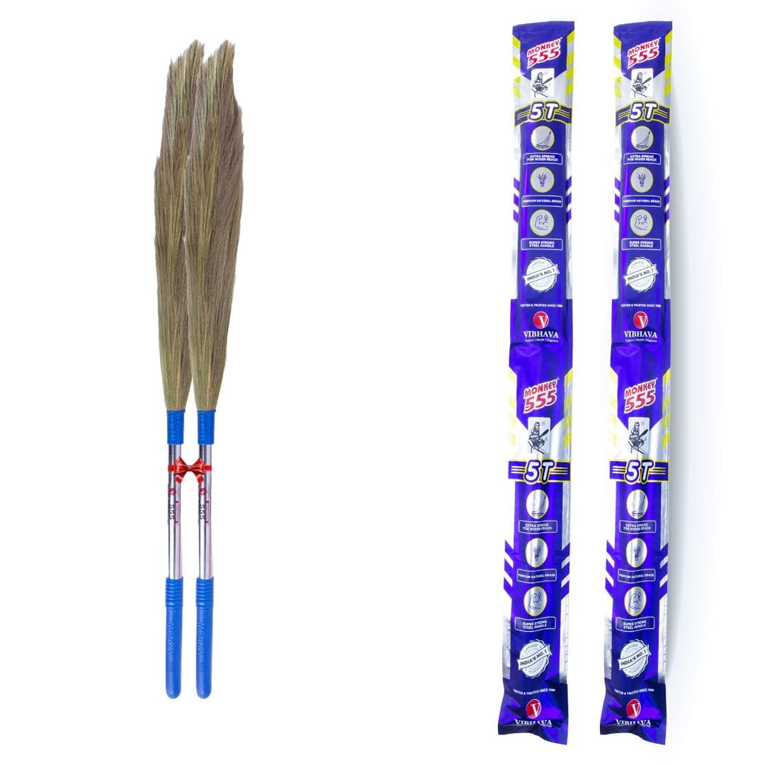 Grass Broom for Home Cleaning Natural Grass Jhadu | floor sweeping home cleaning broom heavy duty grass broom natural jhadu floor sweeping home cleaning broom heavy duty-image-23