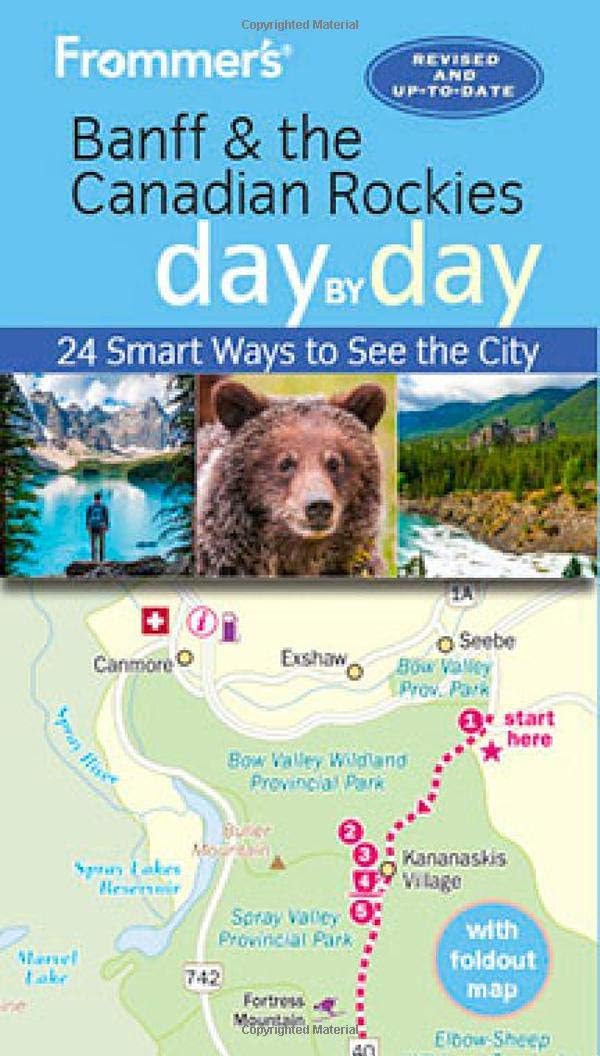 Frommer's Banff & the Canadian Rockies day by day Paperback โ Folded Map, 9 July 2020