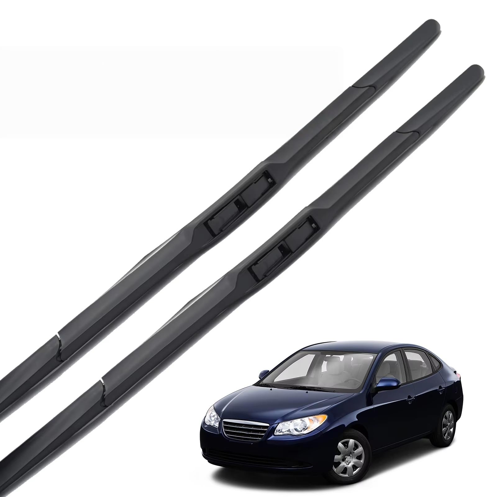 Balais d'essuie-glace Hyundai Elantra HD 24" 18" caoutchouc balai