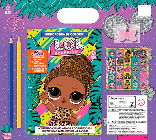 L.O.L. Surprise! Brincadeira de Colorir