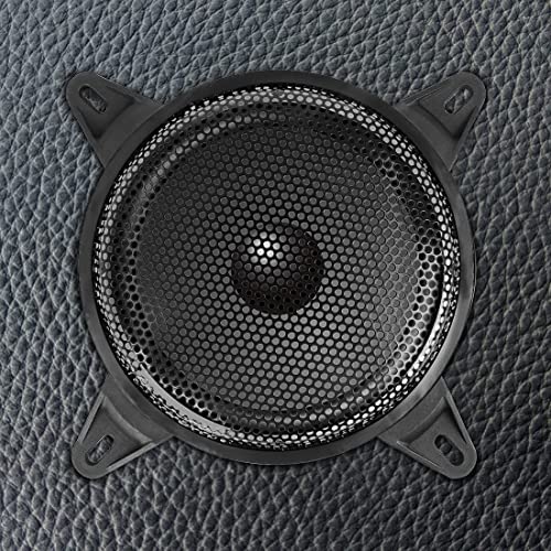 12 Inch Speaker Grill-Subwoofer Grille -Steel Speaker Covers Waffle Speaker Woofer Grill Black With 4Pcs Grill Clamps And 4Pcs Screws (12 Inch) #TOP1