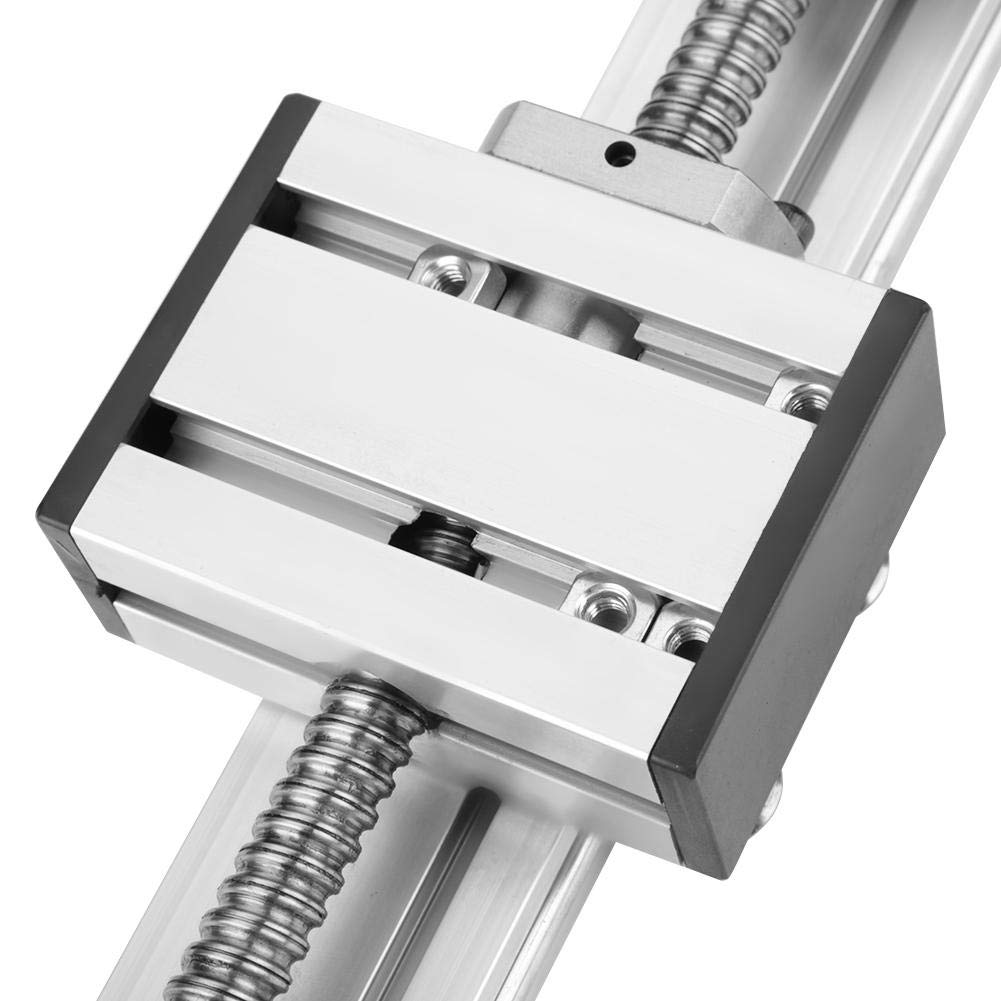 Kugelumlaufspindel Linearschlitten, 1204 Kugelumlaufspindel mit Schrittmotor Kugelumlaufspindel Hub Langtischantrieb mit Schrittmotor 100 mm Hub