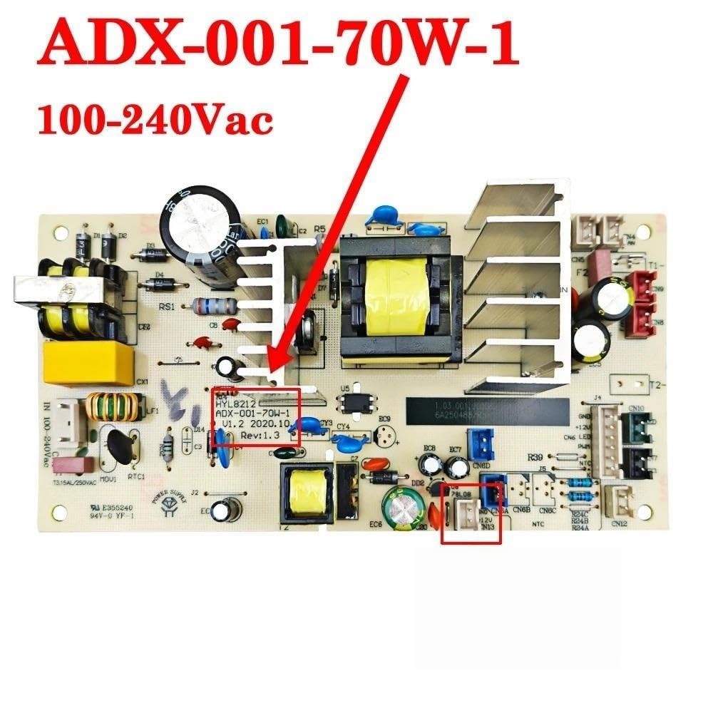 Placas De Circuito Del Tablero Alimentación Refrigerador Vino ADX-001-70W-1 12V 110-240V