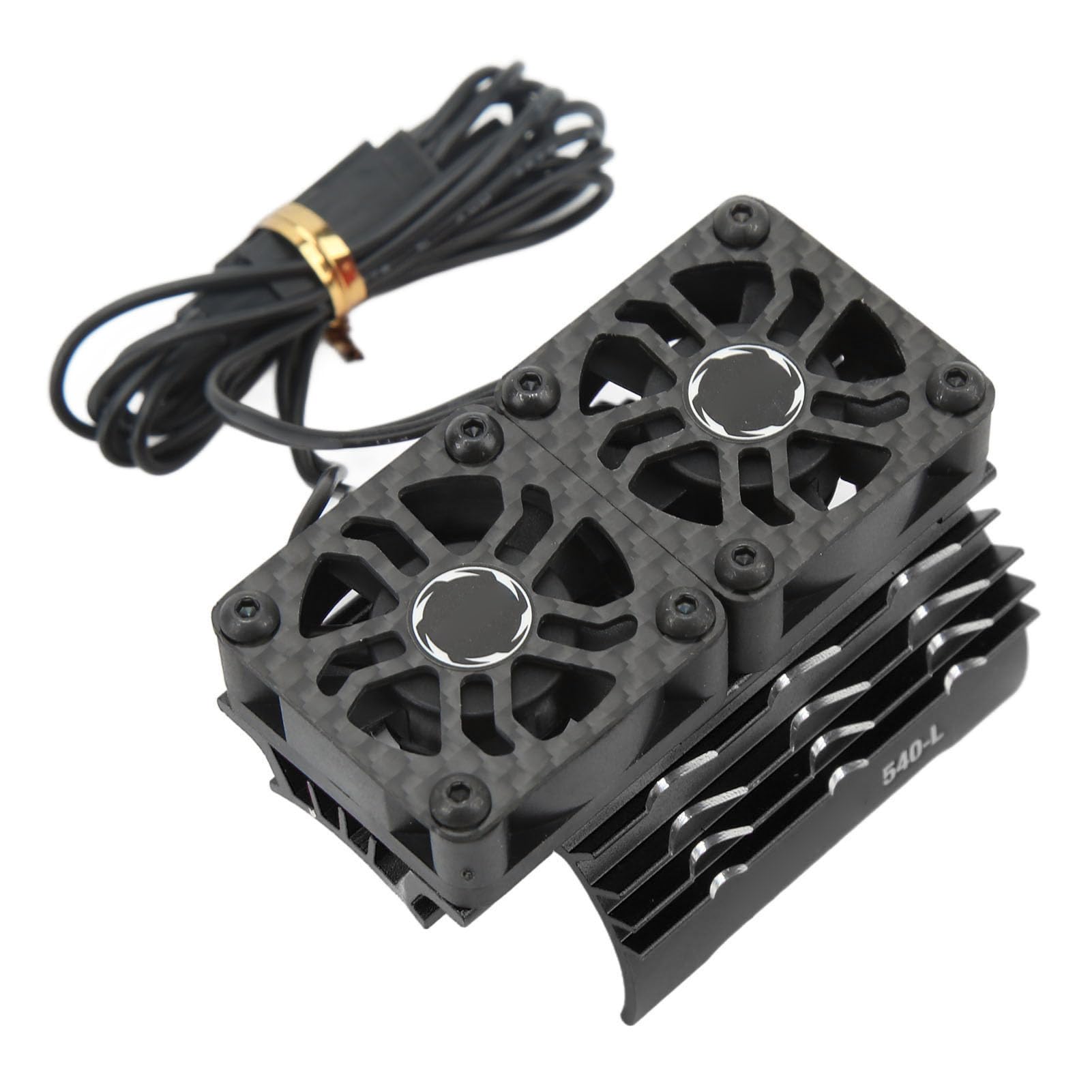 Ventilateur Refroidisseur Moteur RC 36 Mm - Pour Moteurs 540/550/560, Tension 5-7V, Ailettes Aluminium