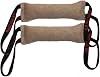 Redline K9 Dog Bite Tug Toy 3 in X 16 in 2 Handle Jute Bundle of 2