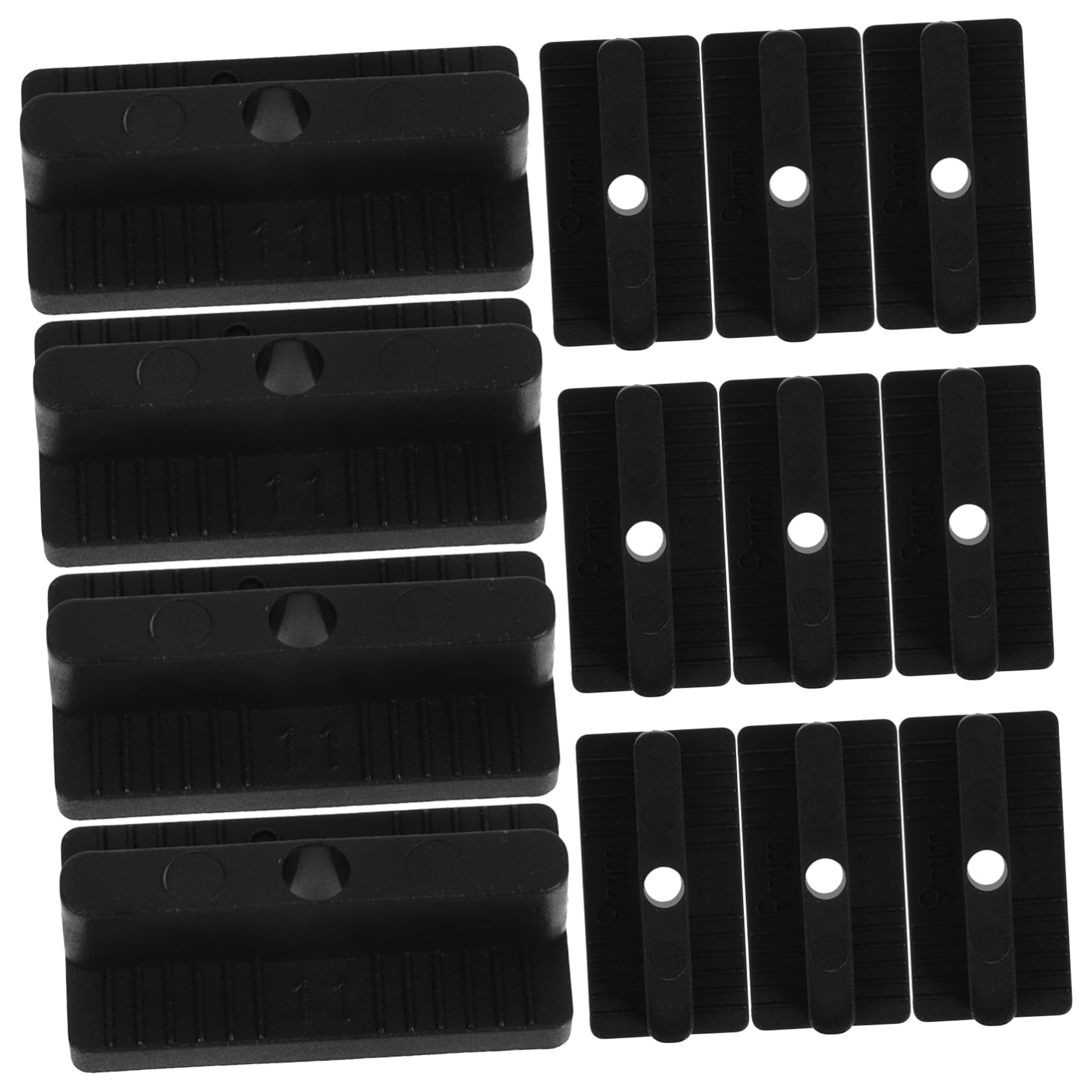 Fixations pour lames de terrasse composites pour éliminer les vis apparentes de jardin
