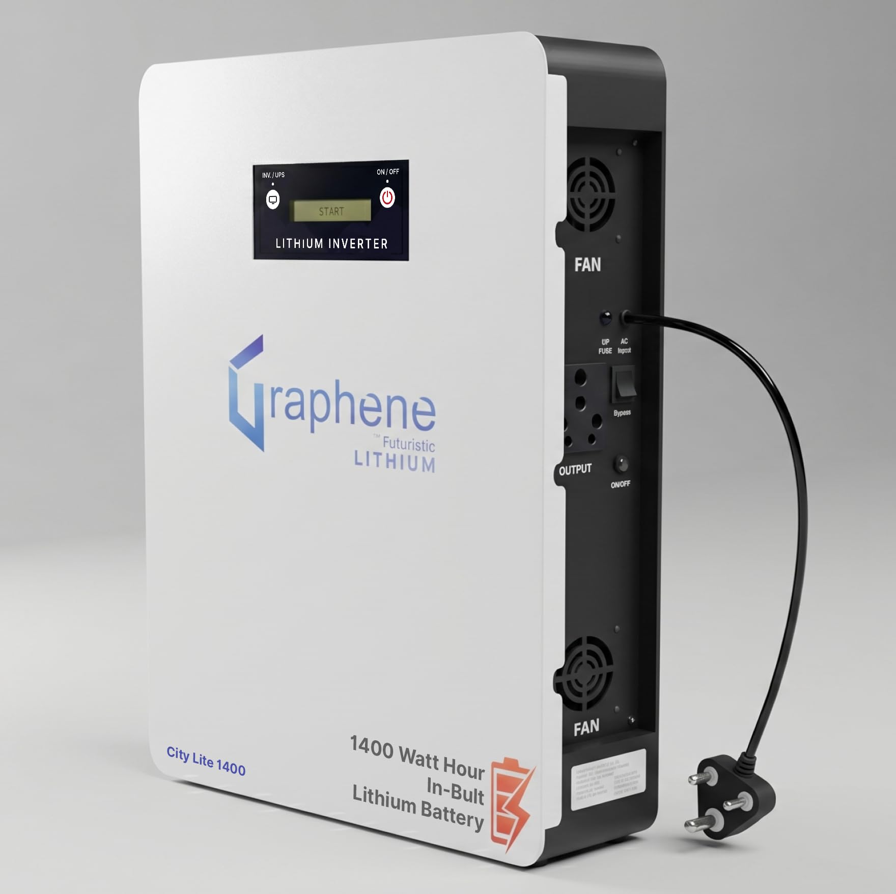 Graphene Lithium 1000VA Inverter with Upto 15 Years Life | Inbuilt 1400Wh Battery | Pure Sine Wave | UPS for Long Power Cuts | Integrated Home Power Backup Solution | 5-Year Warranty-image-19