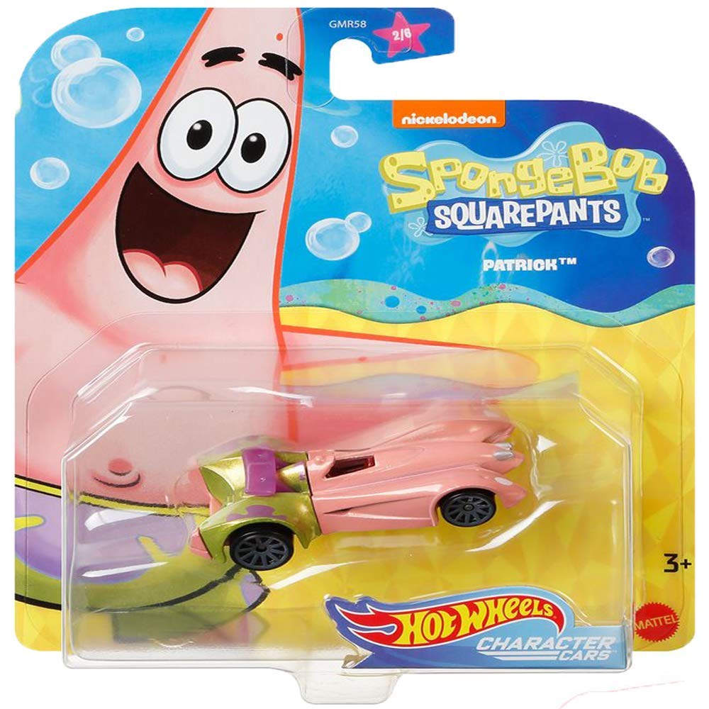 Hot Wheels Carattere Cars Sponge Bob Squarepants Patrick GMR61 1:64