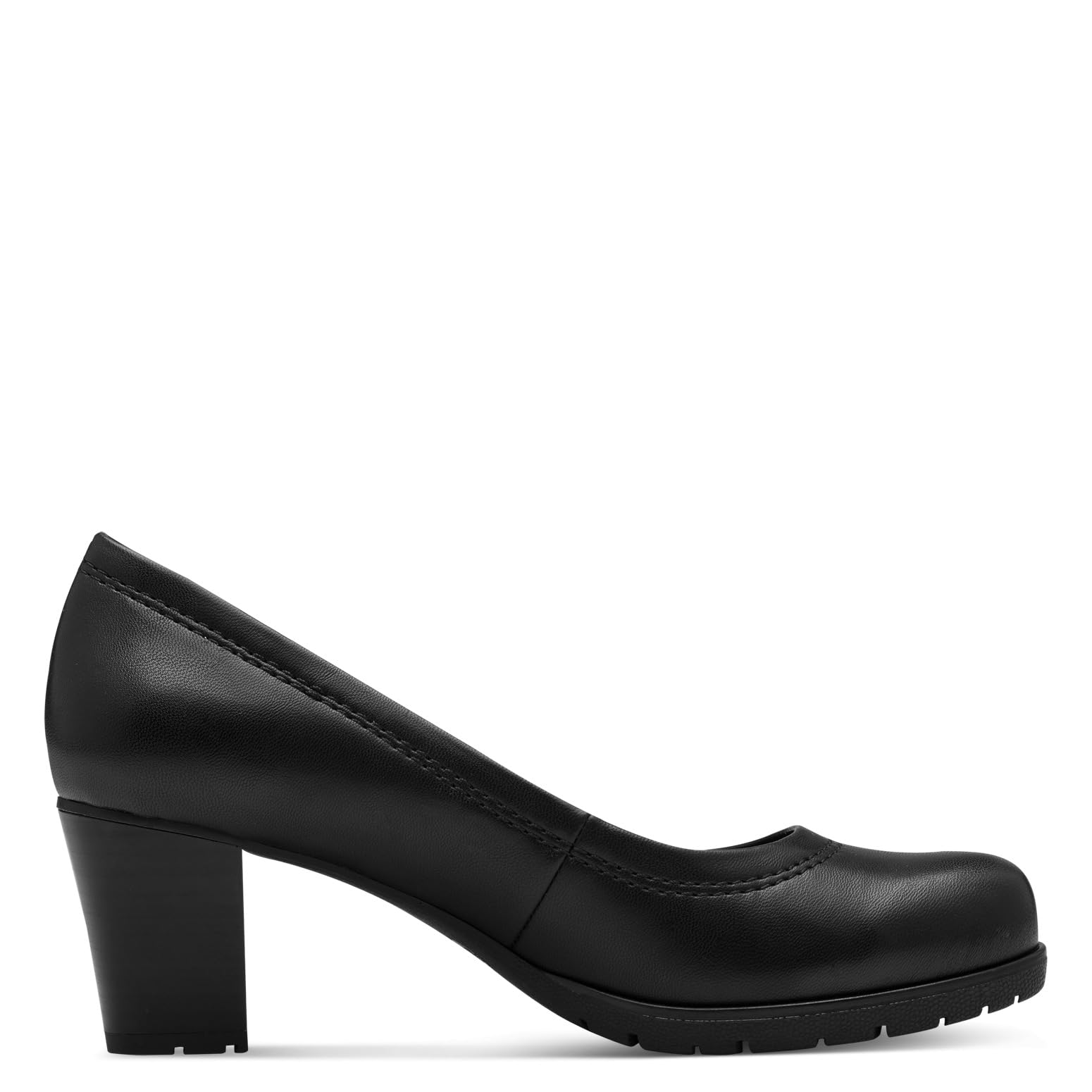 Jana Damen Pumps mit Blockabsatz Vegan