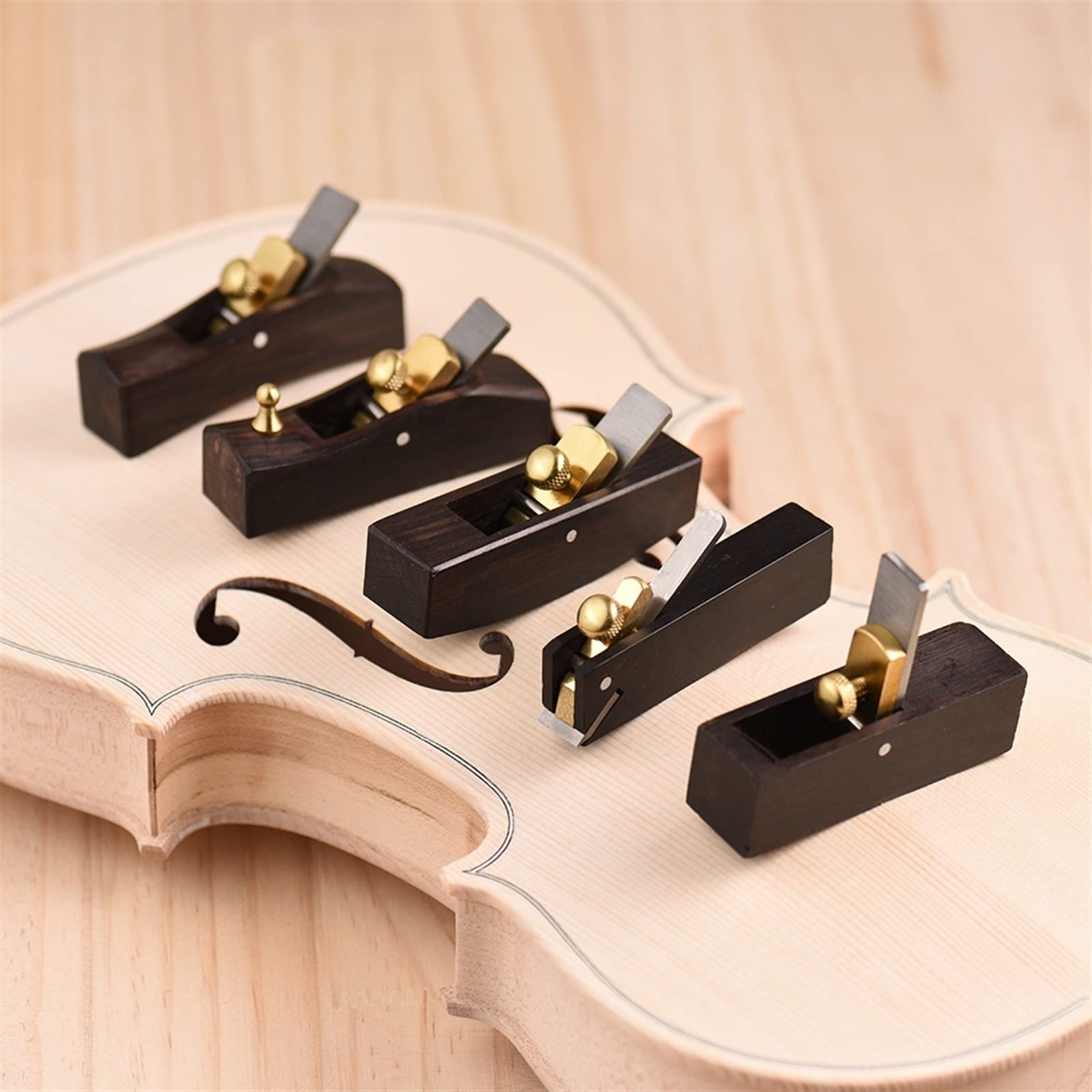 Accessori per Violino 5Pcs Mini Aereo Violino Liutaio Strumento Aerei Per Strumenti A Corda Violino Fare Riparazione Strumenti WoodCraft