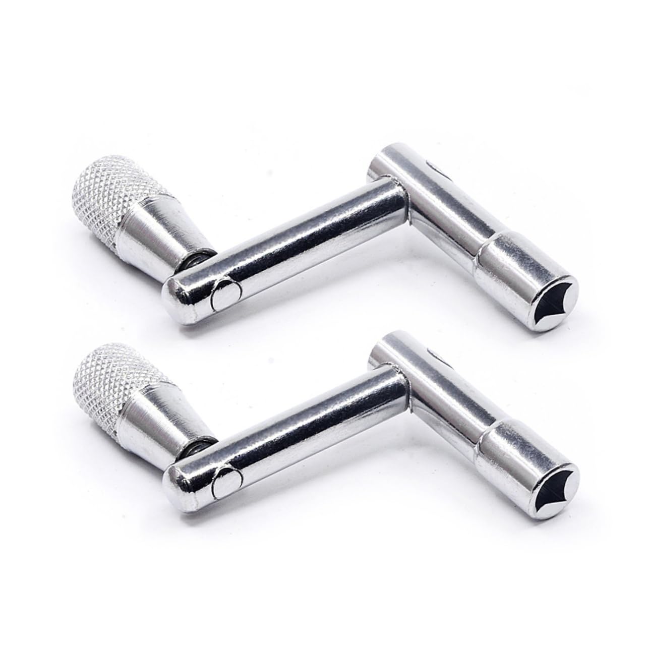 GOOHOCHY 3 Pcs Heavy Duty Drum Key Set Drum Kit Accessories Standard Square Tuning Key Ratchet