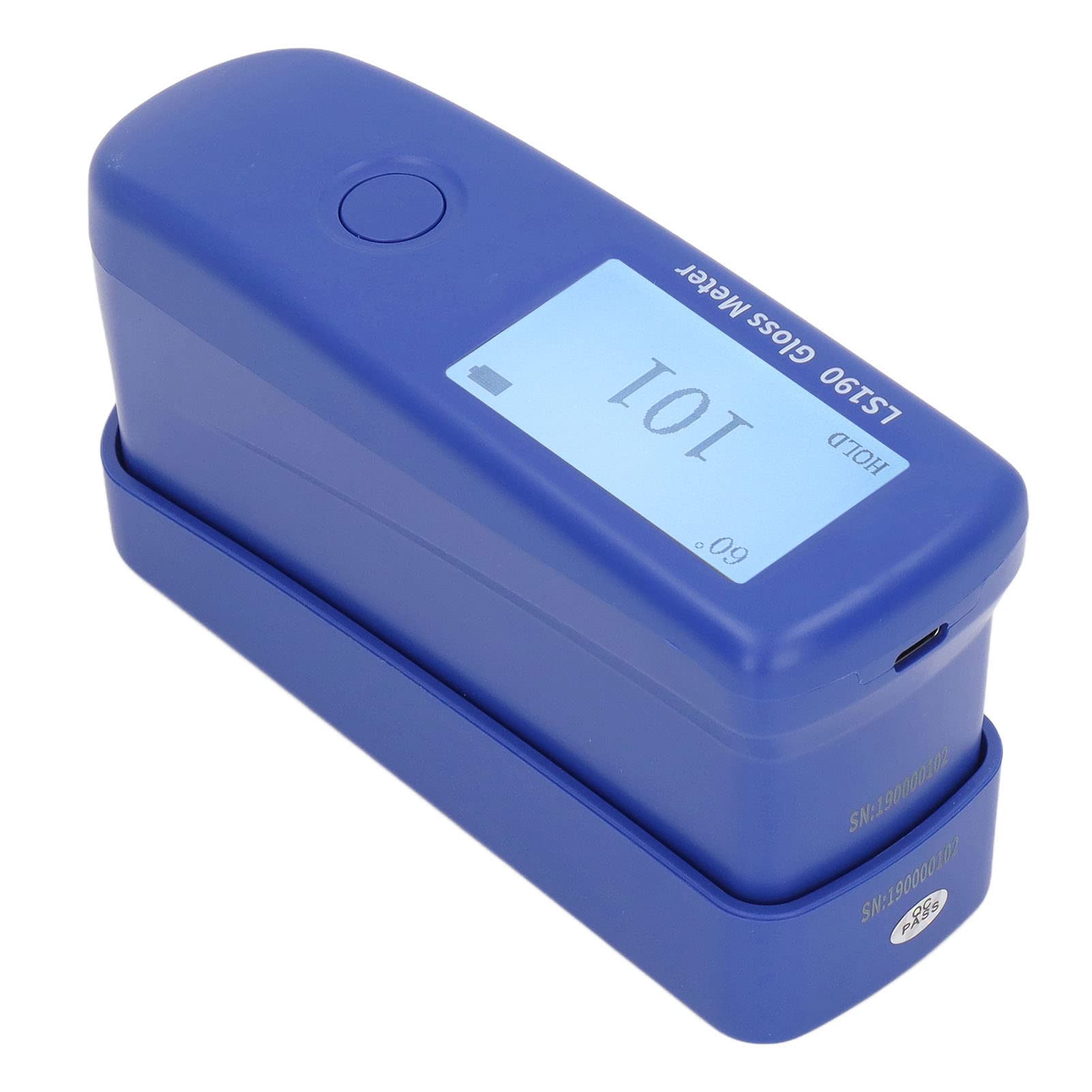 Medidor de Brillo Medidor de Brillo Portátil Medidor de Brillo de Cristal Líquido Digital Adecuado para Inspección por Lotes