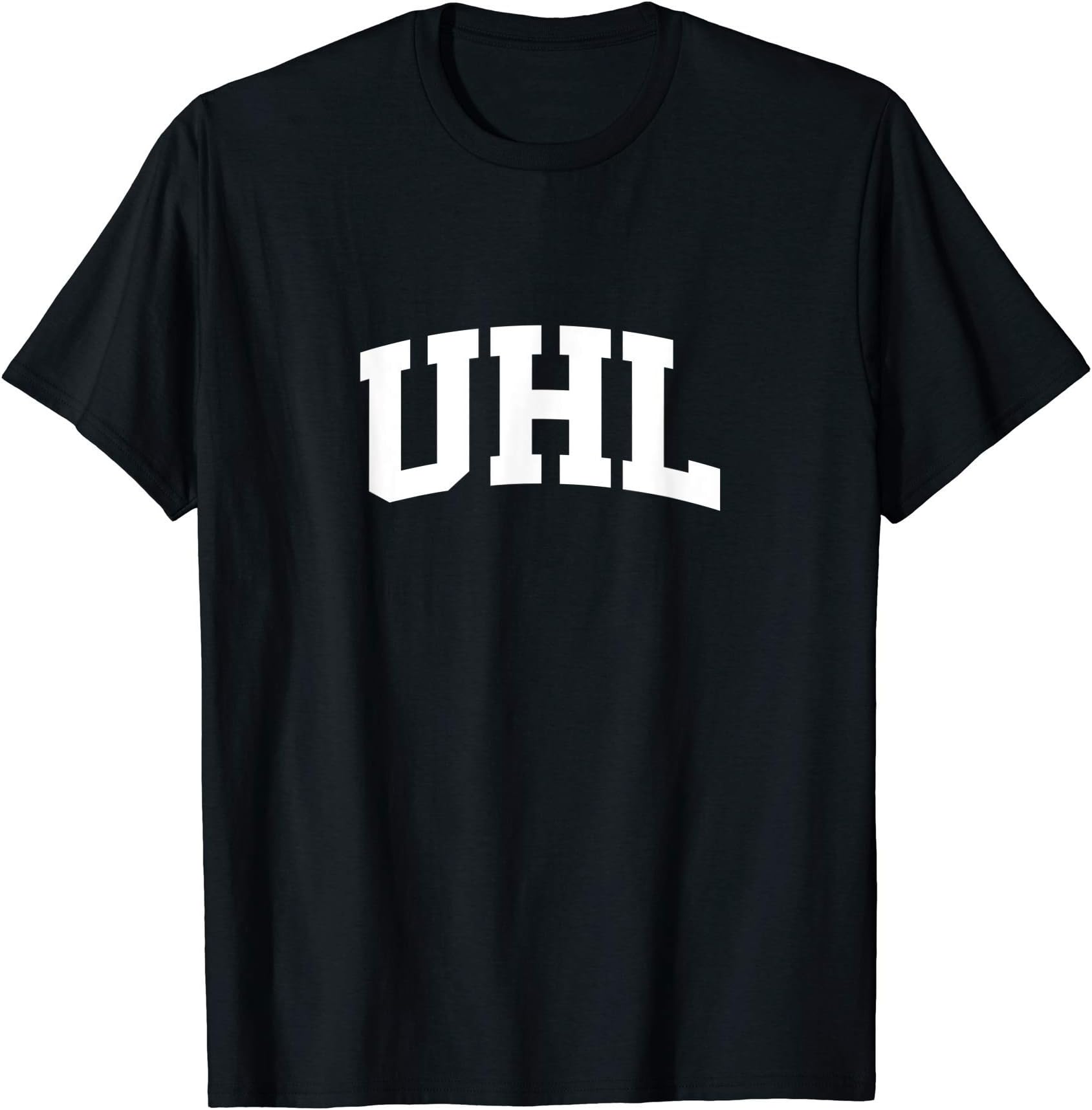 Uhl Name Family Vintage Retro Sports Arch T-Shirt