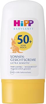 HiPP BABYSANFT Güneş Kremi-Yüz için 30 ml