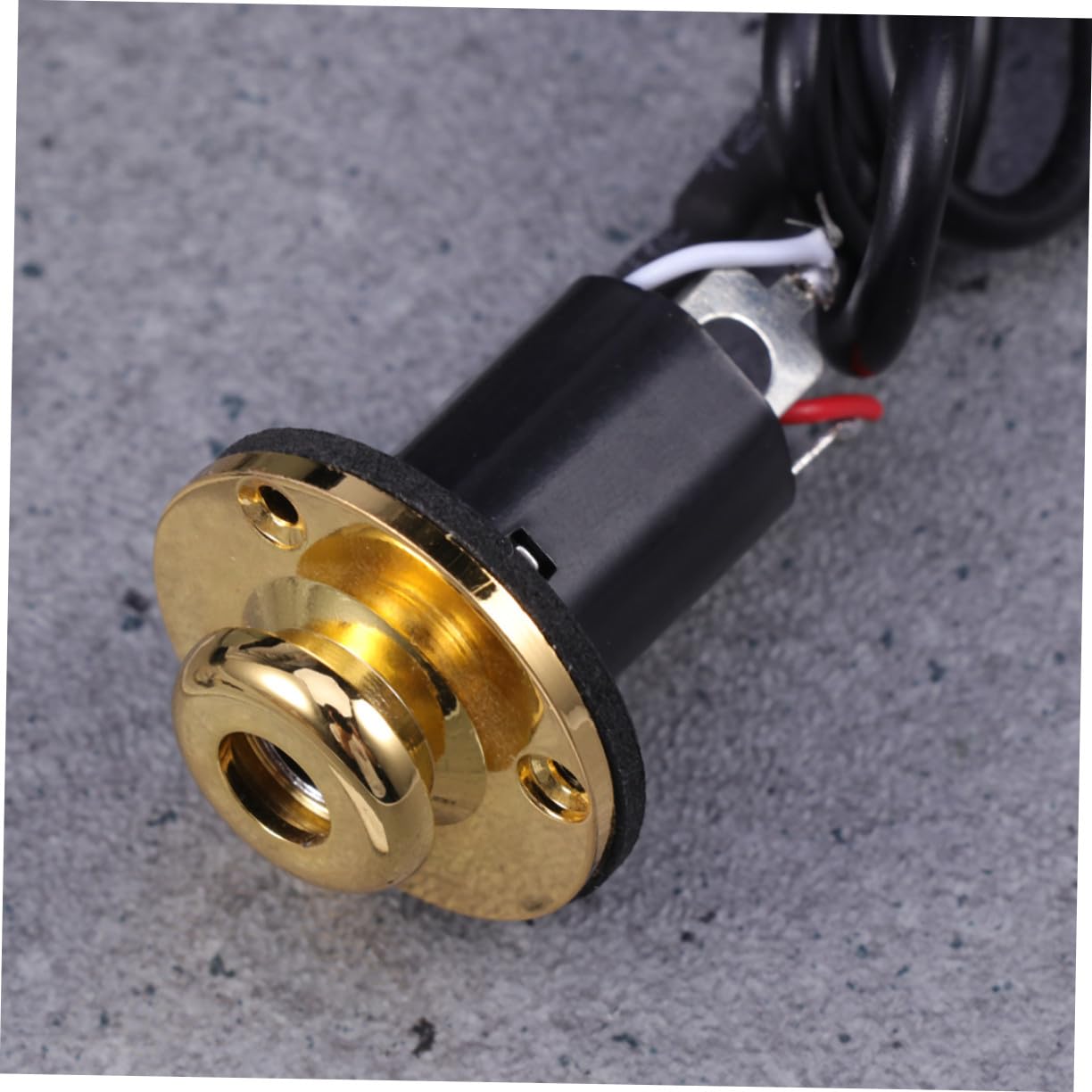 Band Gitarren equalizer Pickup Vorverstärker mit Integriertem Stimmgerät und Lautstärkeregler Akustischer Gitarren preamplifier mit Goldfarbenem Geeignet für