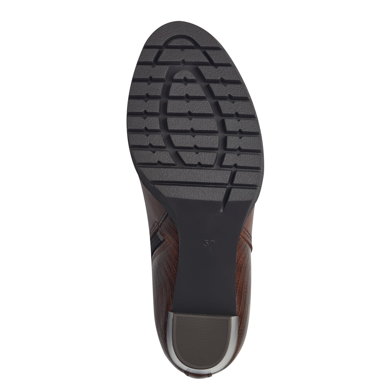 MARCO TOZZI Damen Stiefeletten mit Absatz mit Lederanteil Elegant