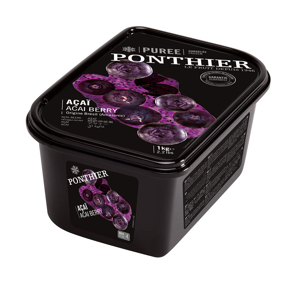 Buy Acai Berry Puree, Frozen, Ponthier, 1kg Online at desertcartHong Kong