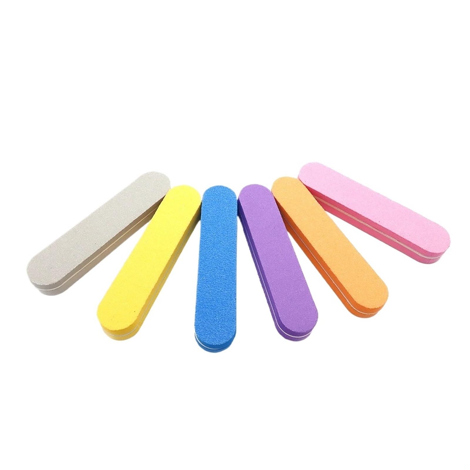 Set di 20 lime e buffer for unghie portatili, for levigatura professionale delle unghie, spugne colorate, blocchi di lucidatura(20pcs Mix)