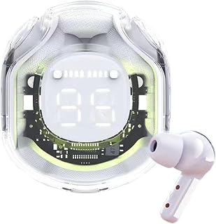Wireless Headset Earbuds In-Ear Earbuds Earphones with Digital Display | 5.3 Active Noise Cancellation In Ear Earphones for Men and Women