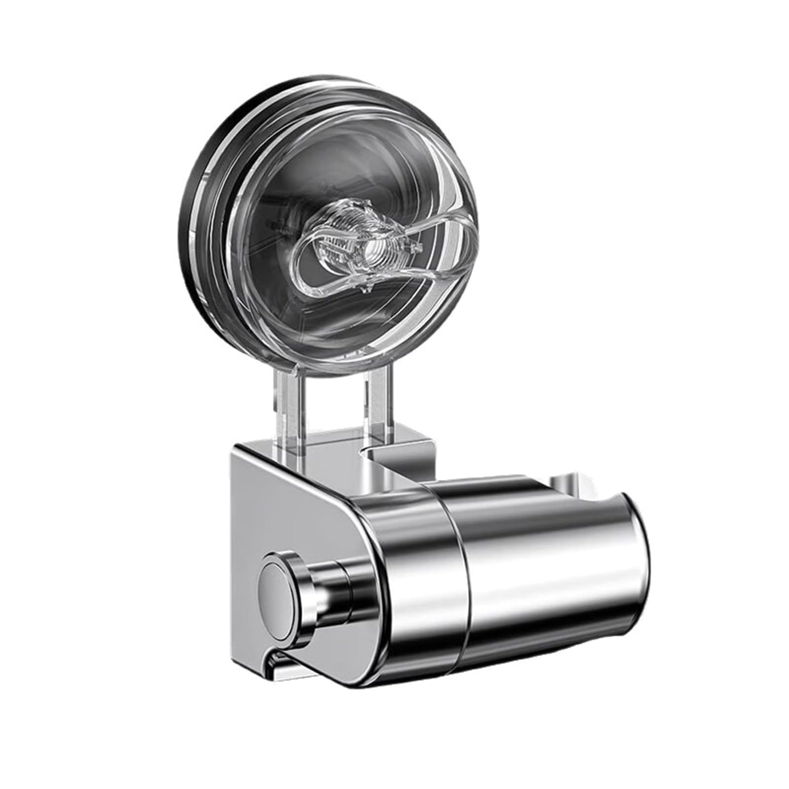 Woedpez Silver Not Drill Installation Shower Brackets Strong Vacuum Adsorption Stand Angles General For Bathroom Vacuum Suction Brackets