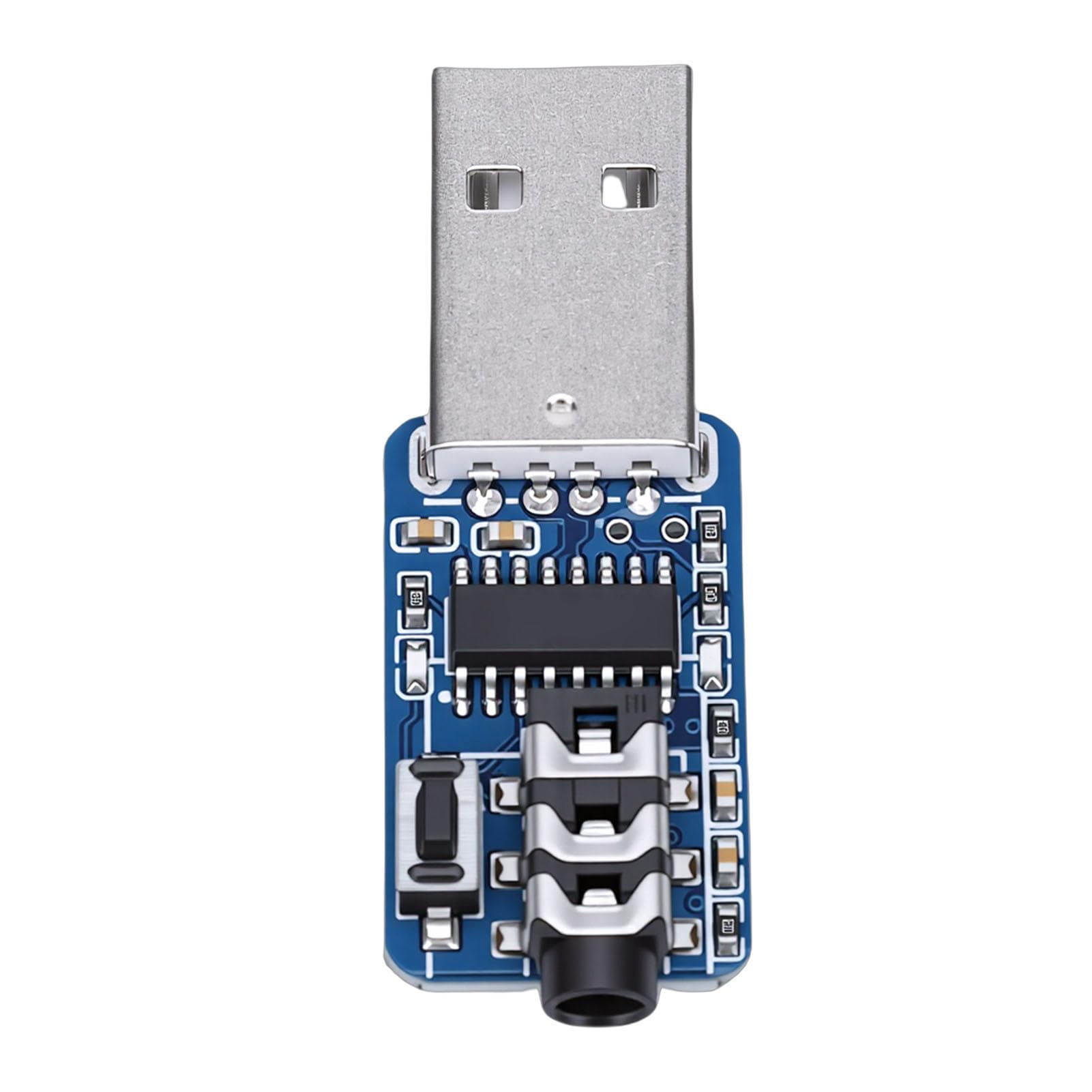 Hyuduo Dispositivo USB CW per Esercitarsi Codice Morse con Interfaccia da 3,5 Mm per gli Appassionati di Radioamatori, Supporto per Software VBand e modalità Lakey