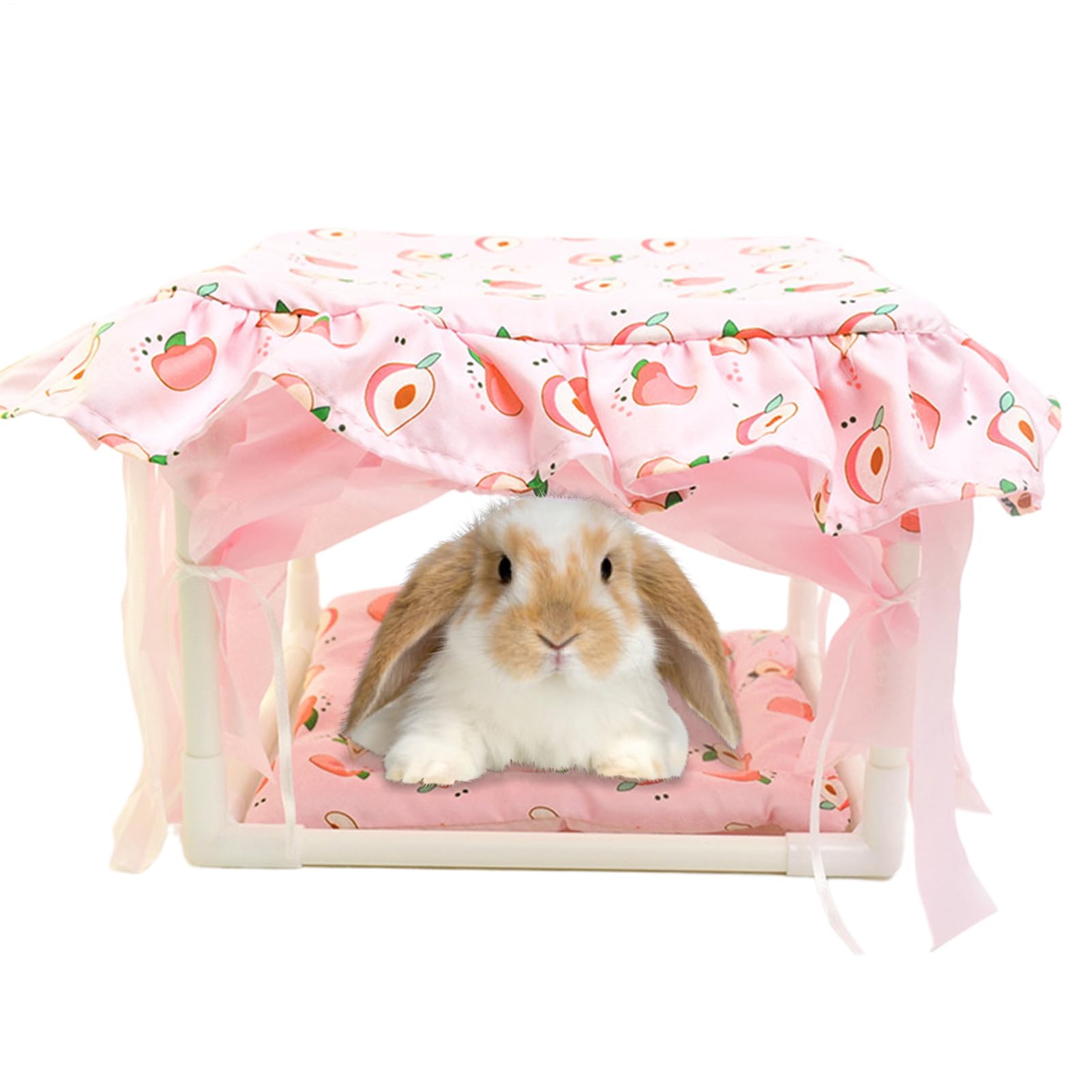 Hutte pour hamster et habitat d'intérieur doux pour petits rongeurs