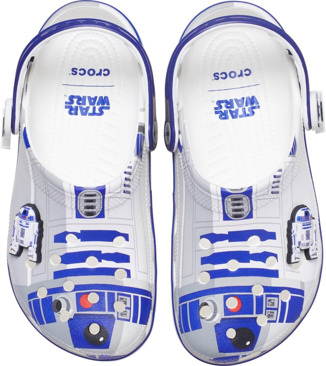 Crocs Unisex-Adult Star Wars R2D2 Classic Clogs