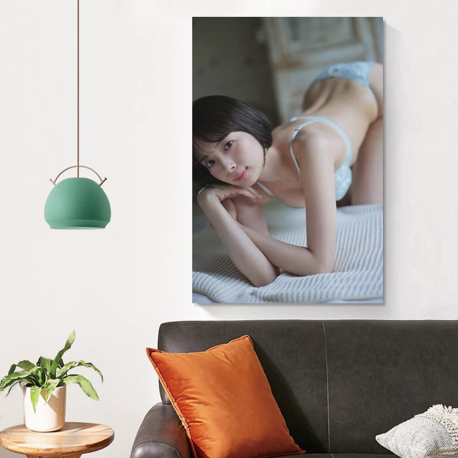 Amazon.co.jp: 岡田紗佳セクシー清純ビキニかわいい画像 キャンバス