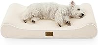 Vista 1 de Orthopedic Dog Bed for Medium Dogs up to 65 lbs - Removable Washable Cover with Waterproof Lining & Non-Skid Bottom, Cotton-Polyester Blend