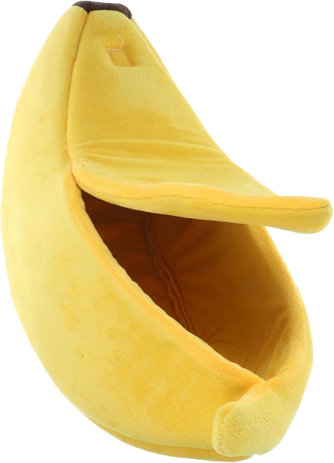 review POPETPOP Petg Petg Cat Beds Pet Bed Cute Cat Bed Banana Dog Bed Banana Bed Yellow Keep Warm Rabbit Bed Dog House Bed Pets Bed for Cats