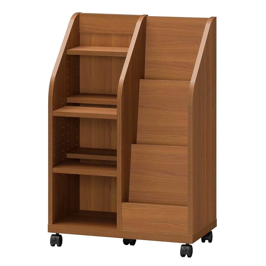 超美品】両開き書棚 ダークブラウン☆オフィスに 超美品】両開き書棚 ダークブラウン☆オフィスに