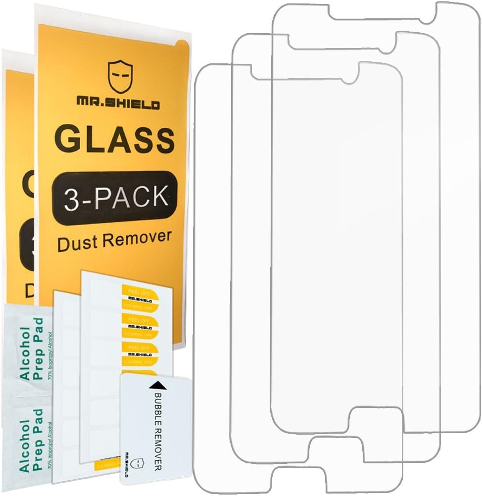 Mr.Shield [3-PACK] Designed For Samsung Galaxy Note 5 [Tempered Glass] Screen Protector [Japan Glass With 9H Hardness] with Lifetime Replacement