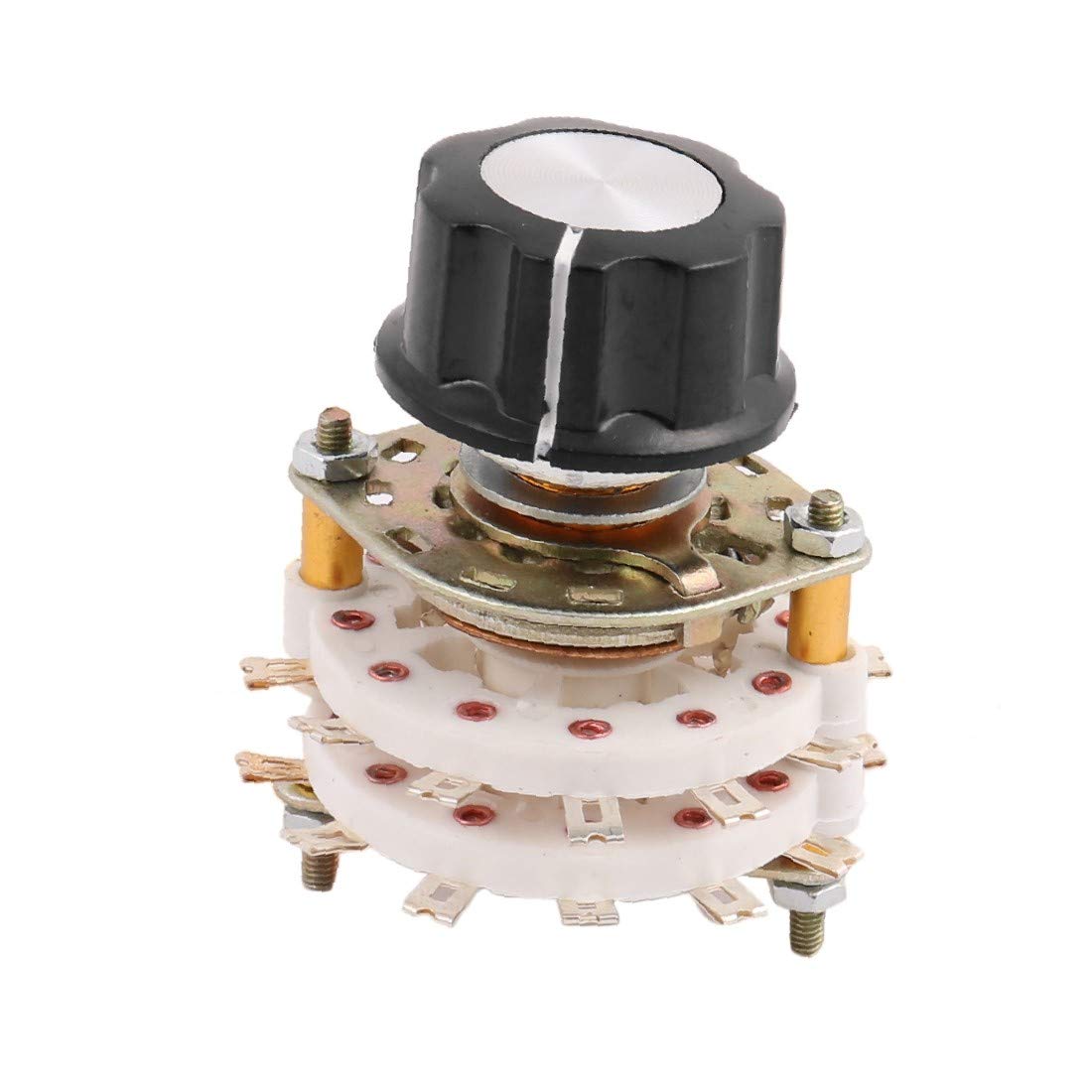 Buy XDREE 2 Pole 11 Position Dual Decks 24 Terminal Band Channel