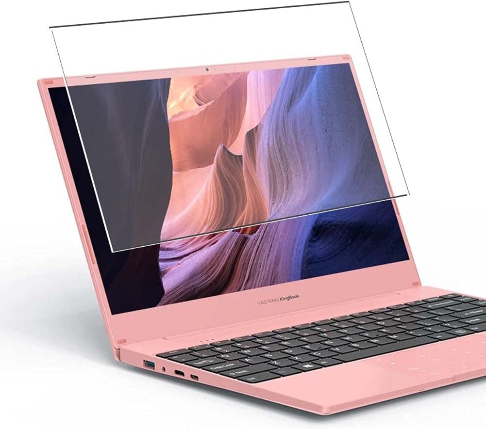 Tempered Glass Screen Protector Film, compatible with Kingbook K100 Laptop 14.1" (Active Area Cover Only) Protective Protectors Guard (Not Case new version