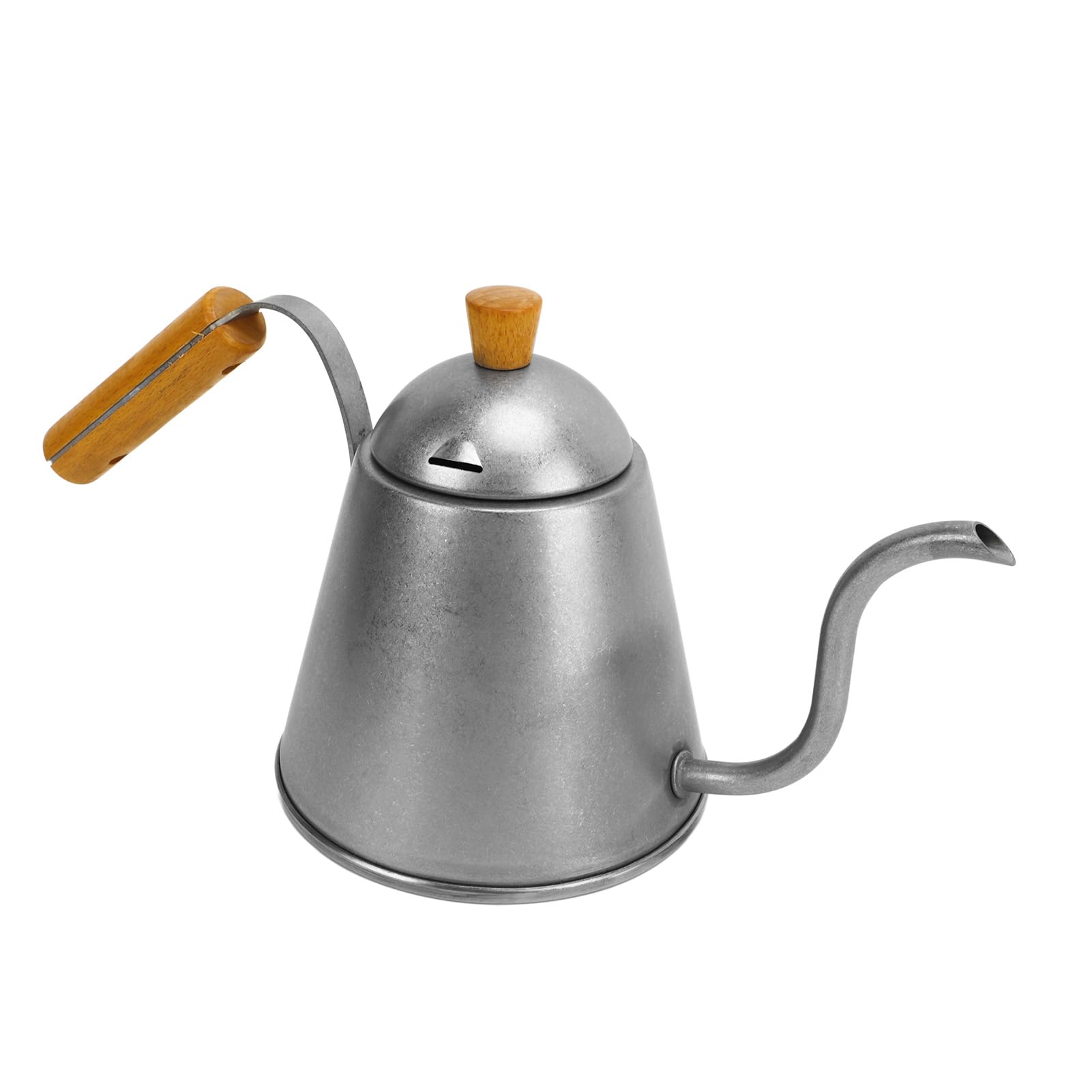 Bollitore per Caffè a Collo di Cigno da 1000 Ml, Bollitore per Caffè a Collo di Cigno in Acciaio Inossidabile, Bollitore per Caffè e Tè, Bollitore per Gocciolamento D'acqua a Collo di Cigno di Grande