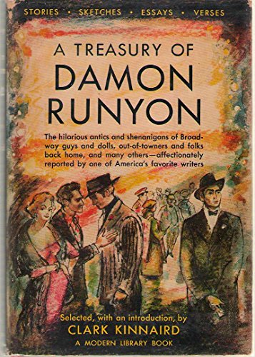 A Treasury of Damon Runyon (Modern Library, 53.3) B001KU10HG Book Cover
