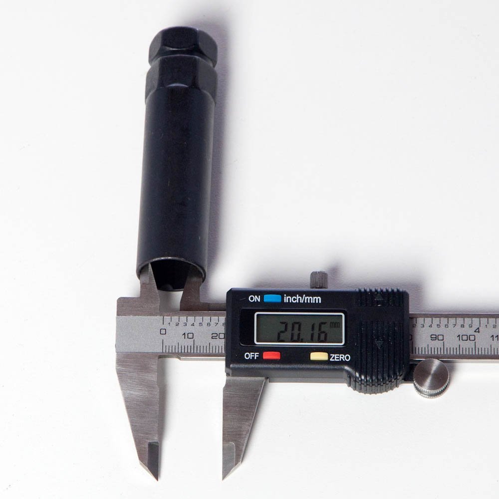 Circuit Performance Large Black 6 Point Spline Truck SUV Tool Key (5 Tools)
