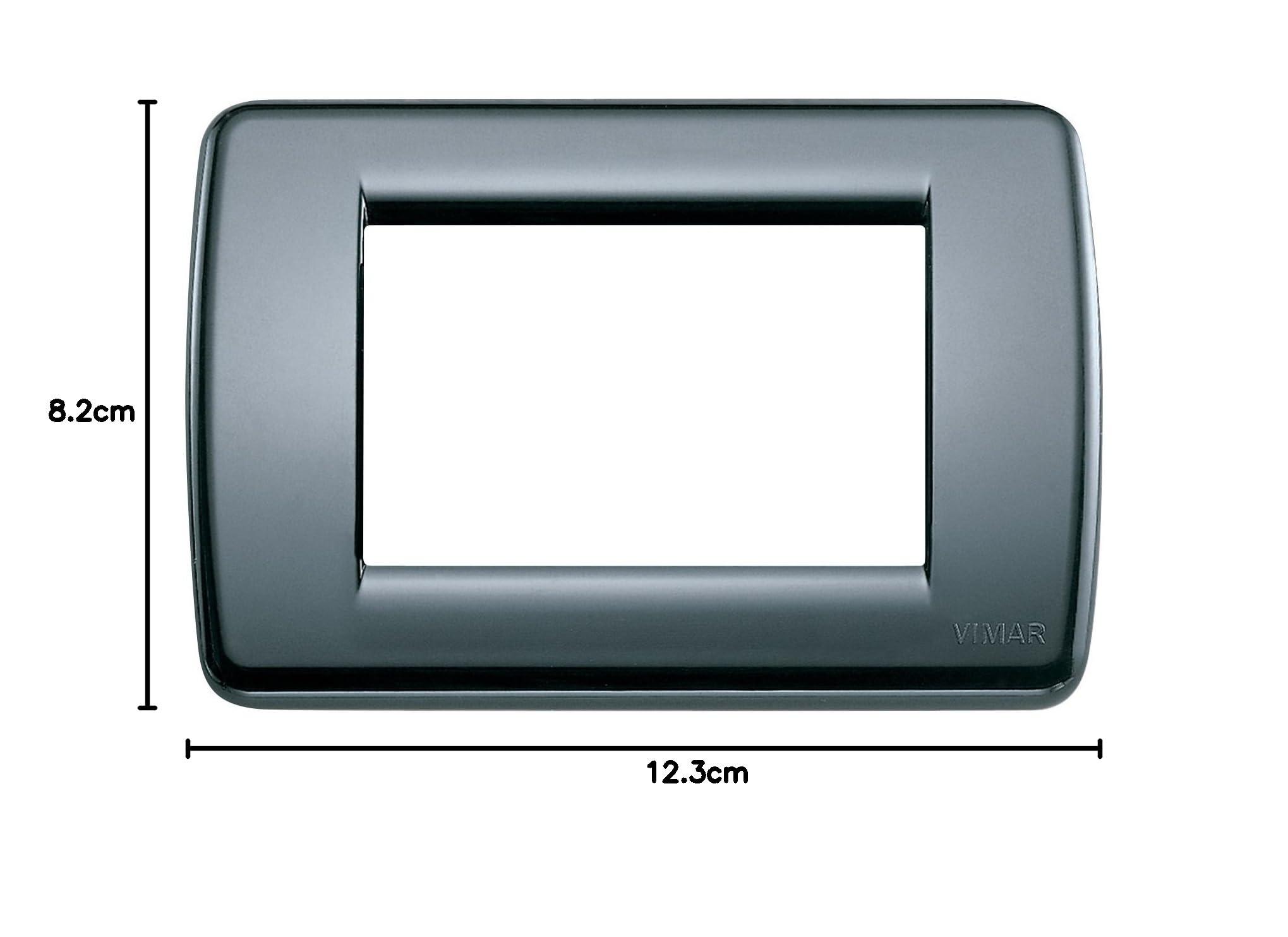Vimar Idea 0T16763.15 Rondò 3 moduły, 10 sztuk, grafitowy szary