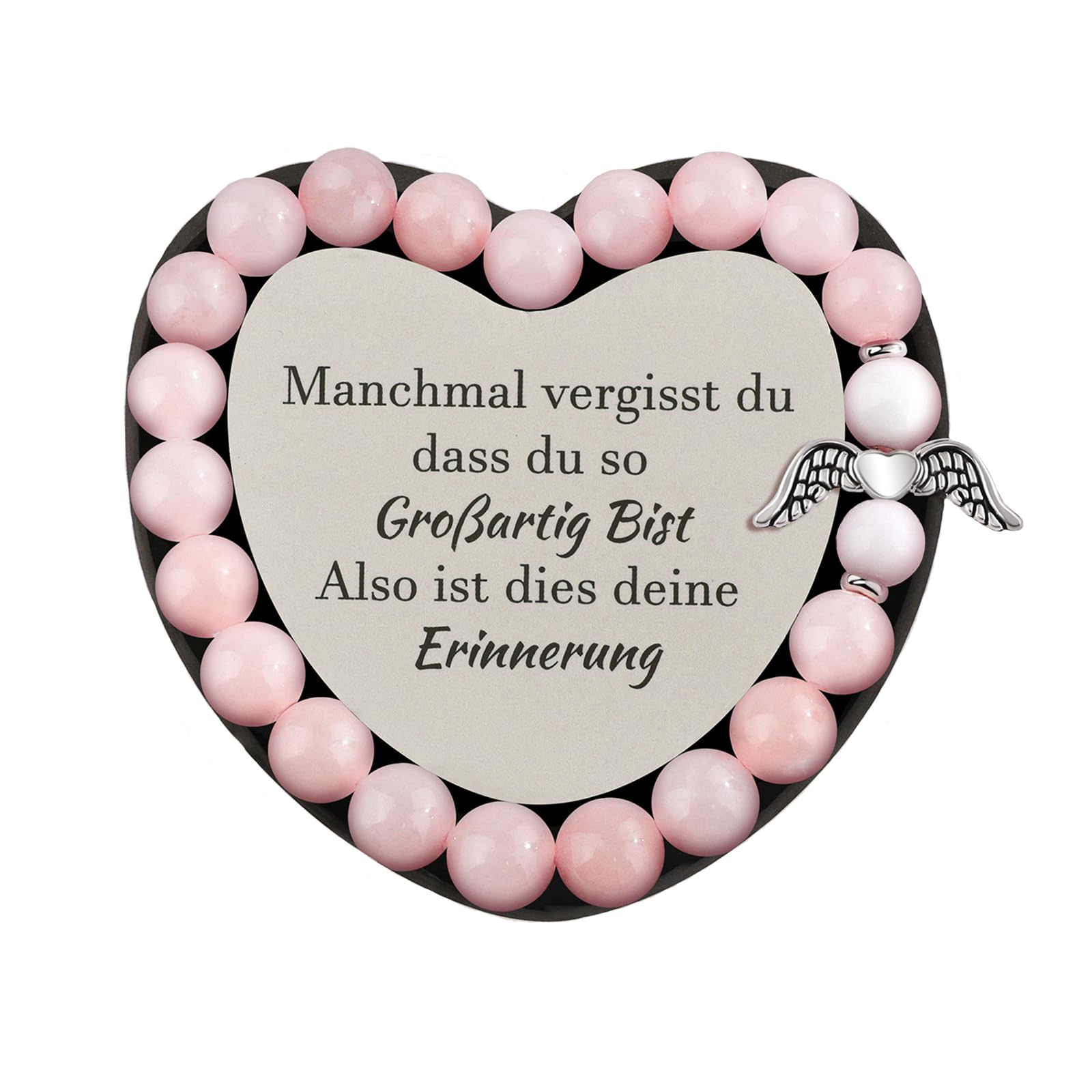 Lueaurra Geschenke für Frauen Armband Natursteine Frau Idee Original Geschenk Teenager Mädchen Geschenke Weihnachten Frau Geburtstagsgeschenk Armband Geschenk für Ehefrau Mutter Schwester Freundin