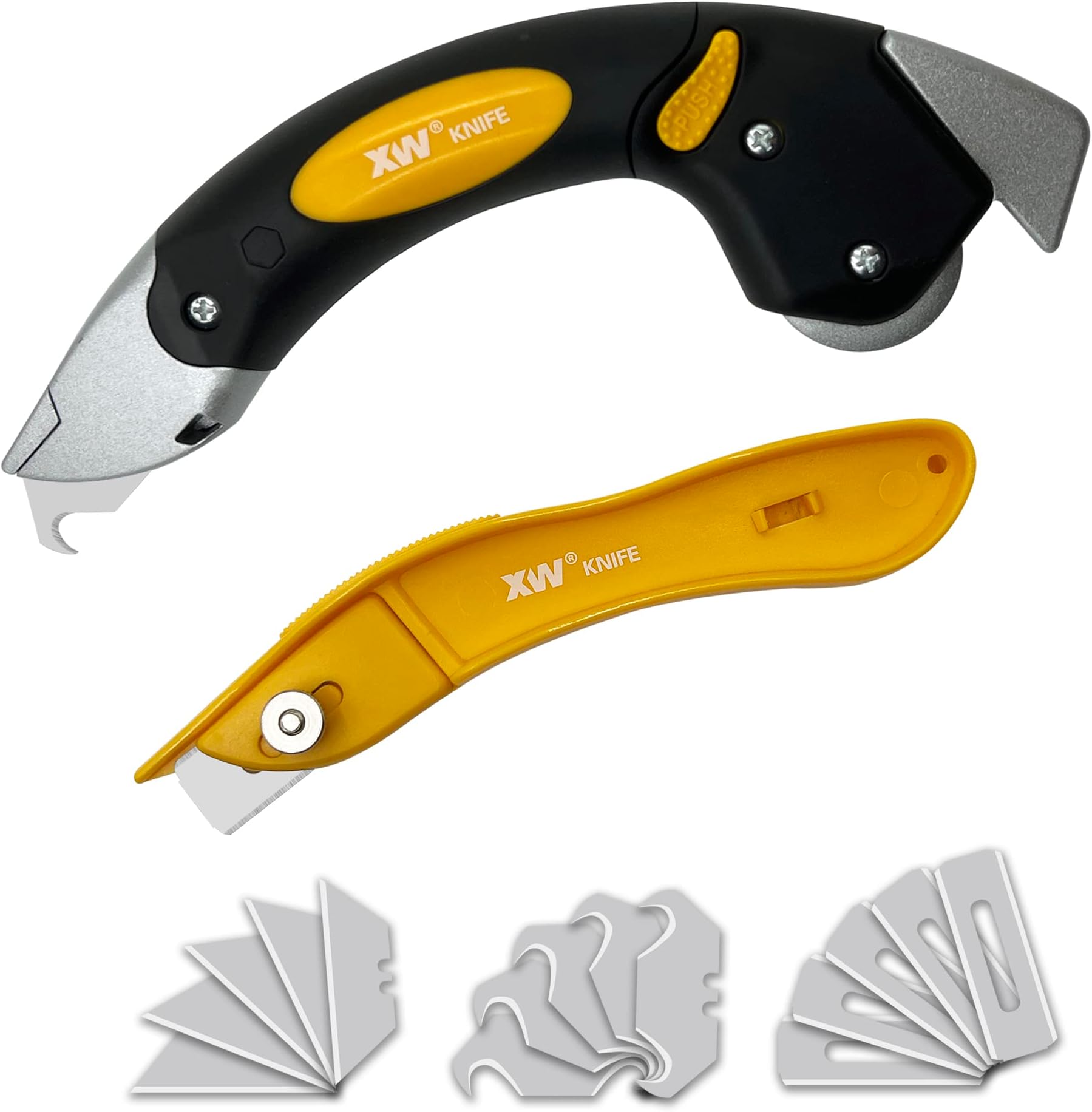 Round Corner Slotted Carpet Blades (1) Knife Blades
