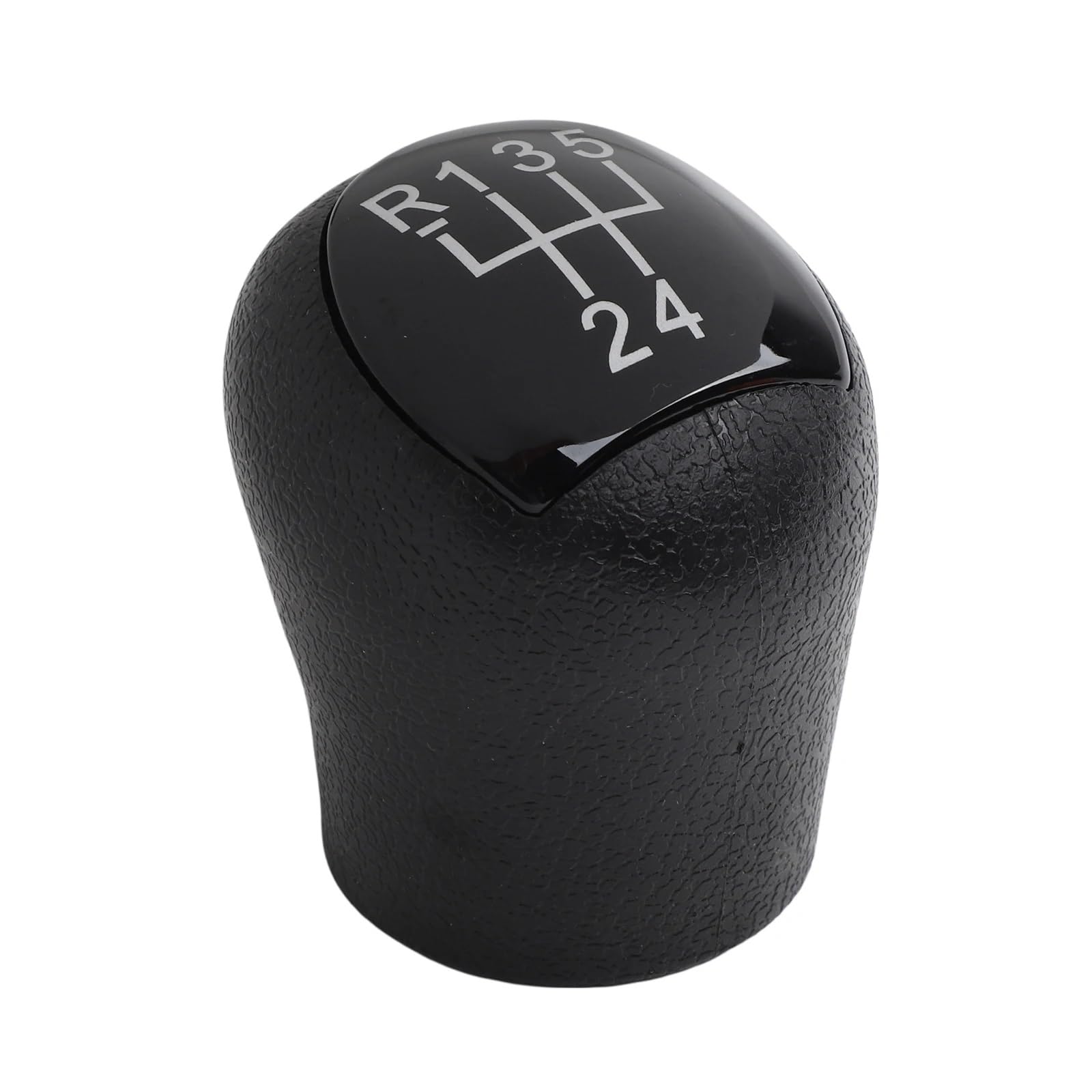 GKQRKVNM Gear Lever Compatible with Scenic 1999 2000 2001 2002 2003 for Twingo I 2004 2005 2006 2007 5 Speed Car Shifter Stick Manual Gear Shift Knob Hand Ball(Black)