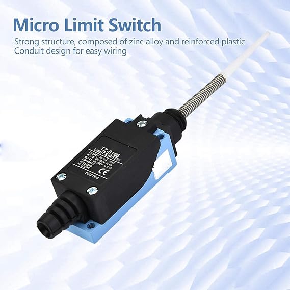 Waterproof Micro Switch Double Loop Type Limit Switch Micro Switch Momentary Limit Switch Waterproof Car Reset Limit Switch (BM-8166)